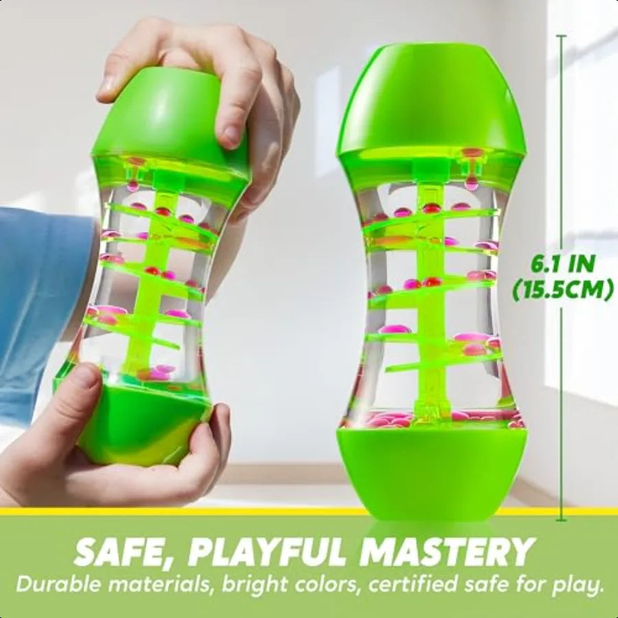 JOYIN 4Pack Fidget Tubes for Sensory Tubes Str Relief Toy Speech Therapy Materials Calming Toys for with Autism Calm Down Corne