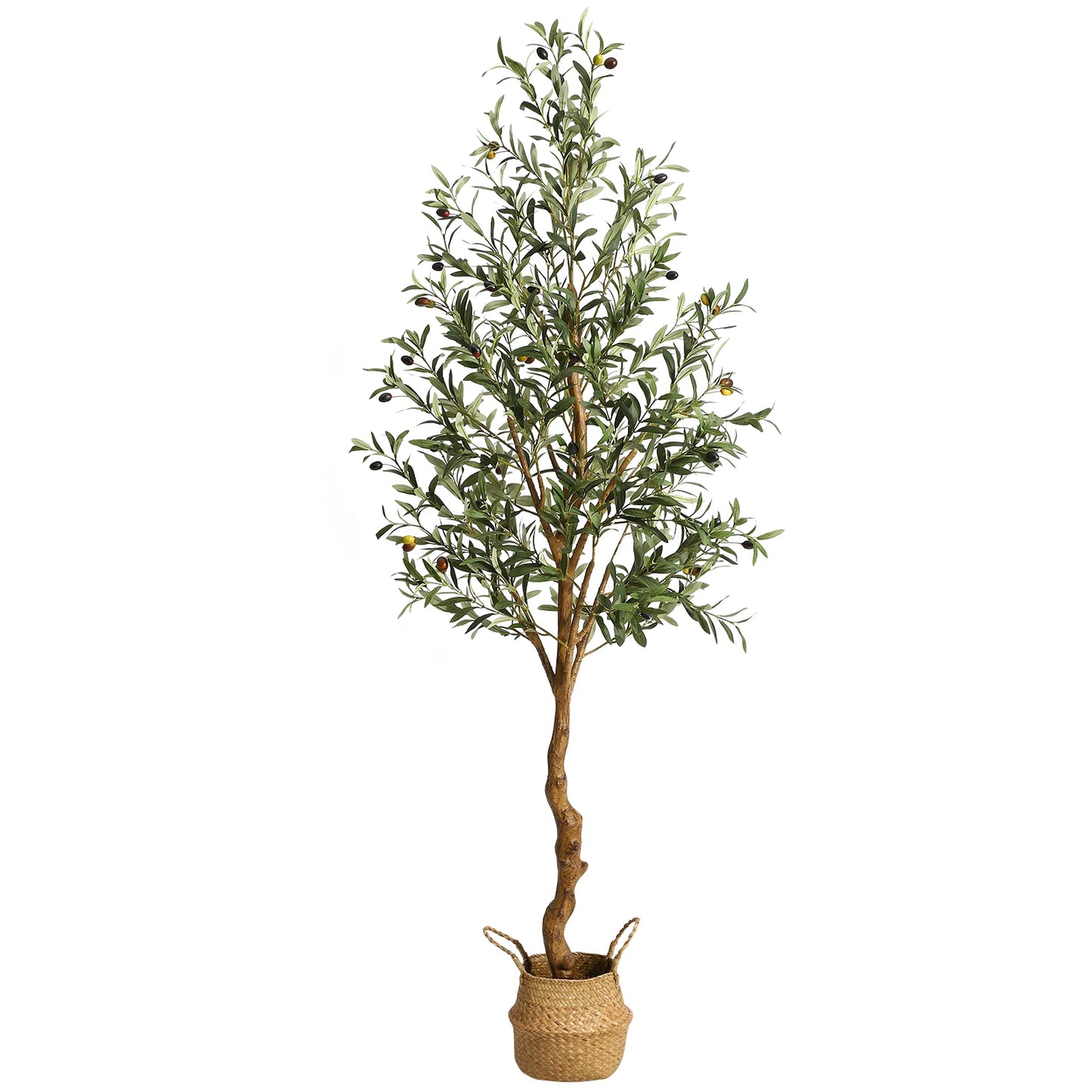 HiMIS Artificial Olive Tree In Pot For Home Bedroom Decor