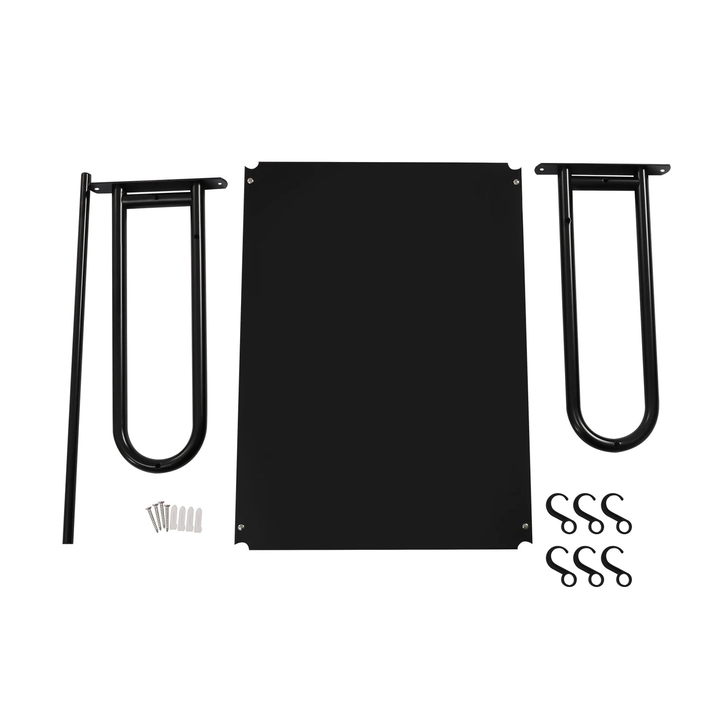 Carbon Steel Wall Shelf Metal Shelving Heavy Duty Commercial or Household Grade Wall Mount Microwave Oven Shelf with Fixing Kit