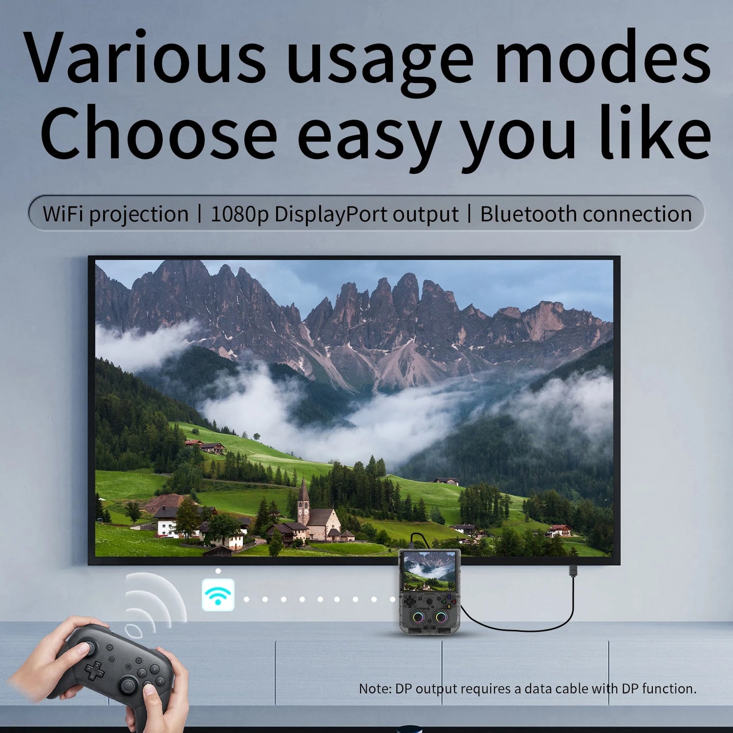 Anbernic RG406V Retro Handheld Game Console With 5500mAh Battery