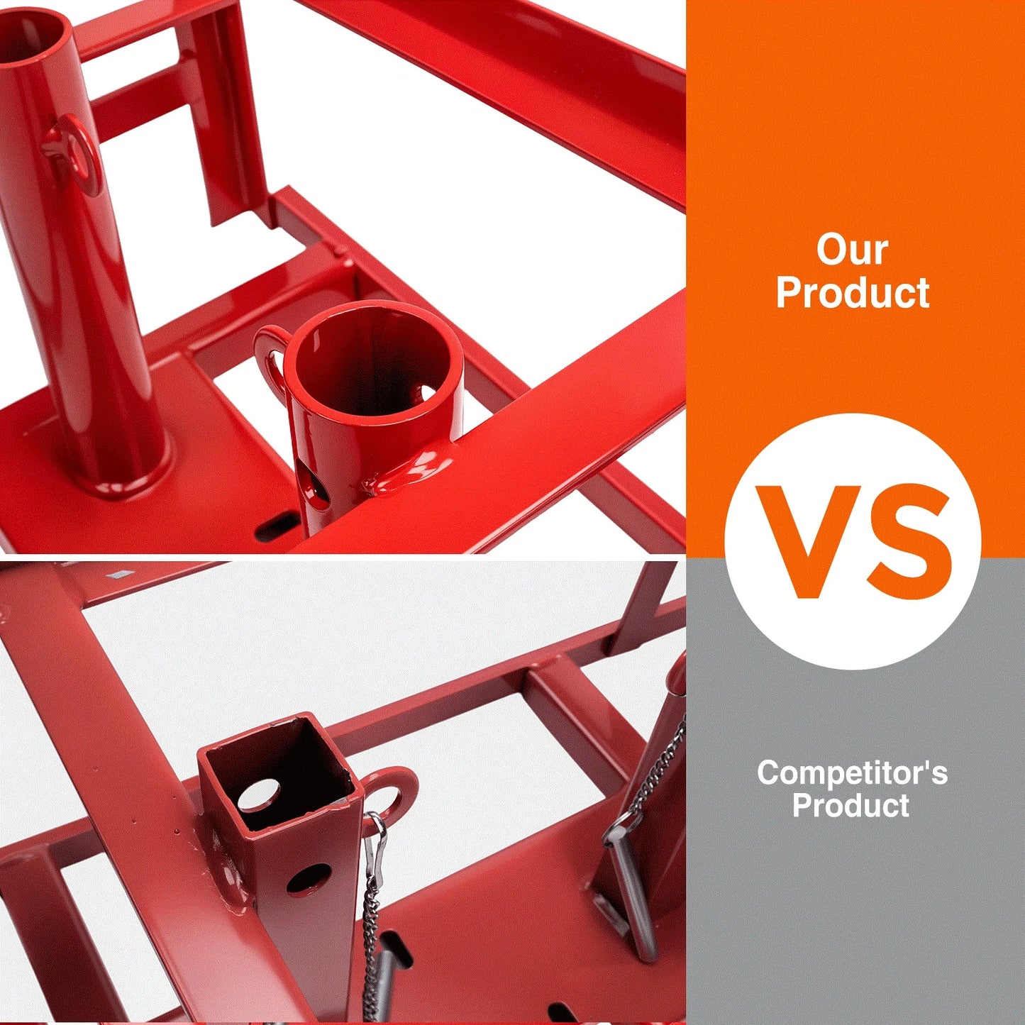 2pcs Heavy Duty Hydraulic Car Ramps 11000lbs Floor Jack Lift Ramps for Oil Changes, Truck Trailer, Home Garage & Auto Repair