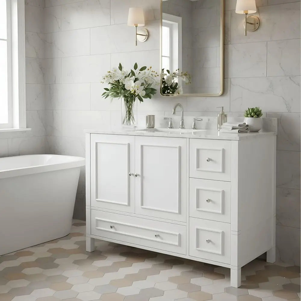 Williamsburg Freestanding Bathroom Vanity Without Sink Soft Close Doors