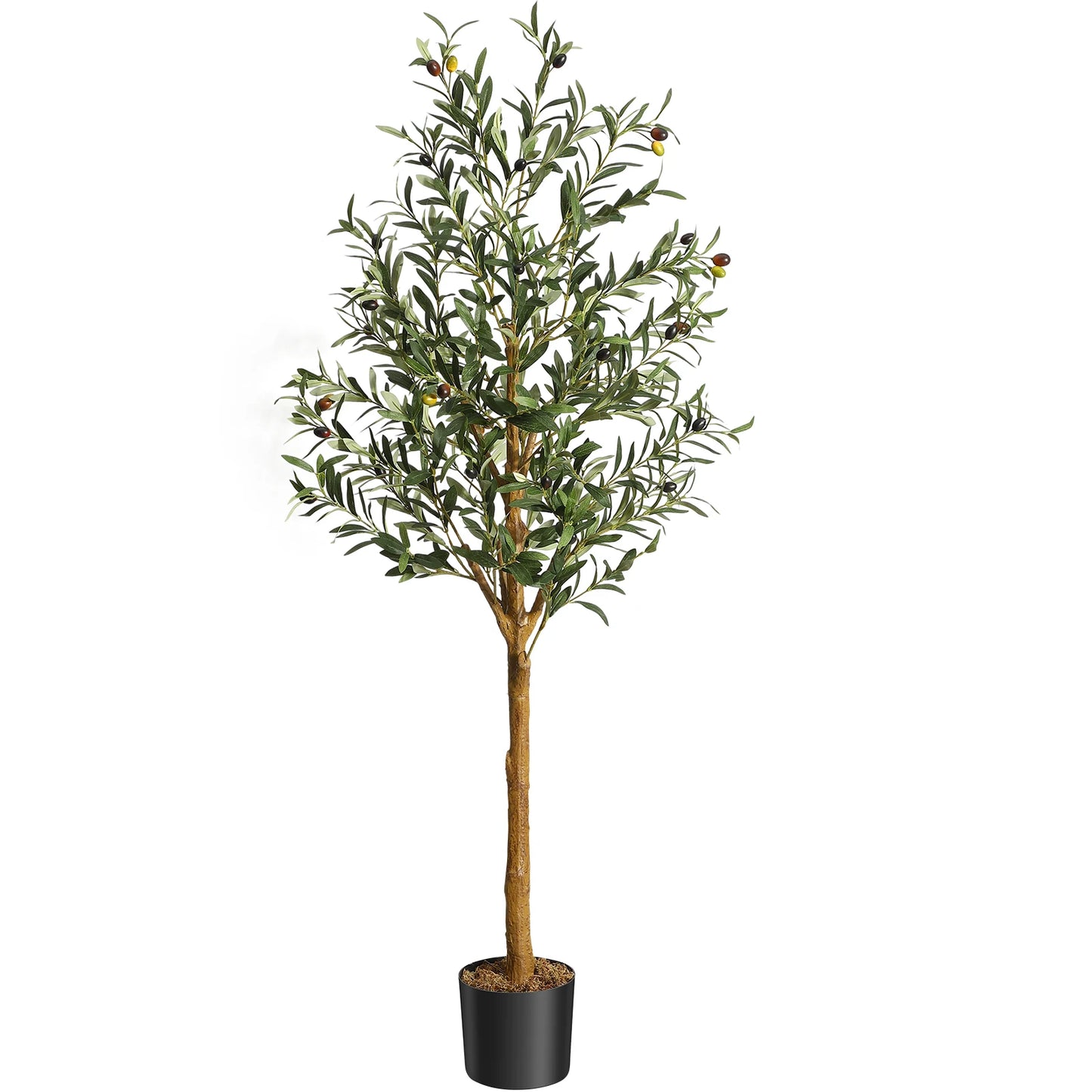 HiMIS Artificial Olive Tree In Pot For Home Bedroom Decor