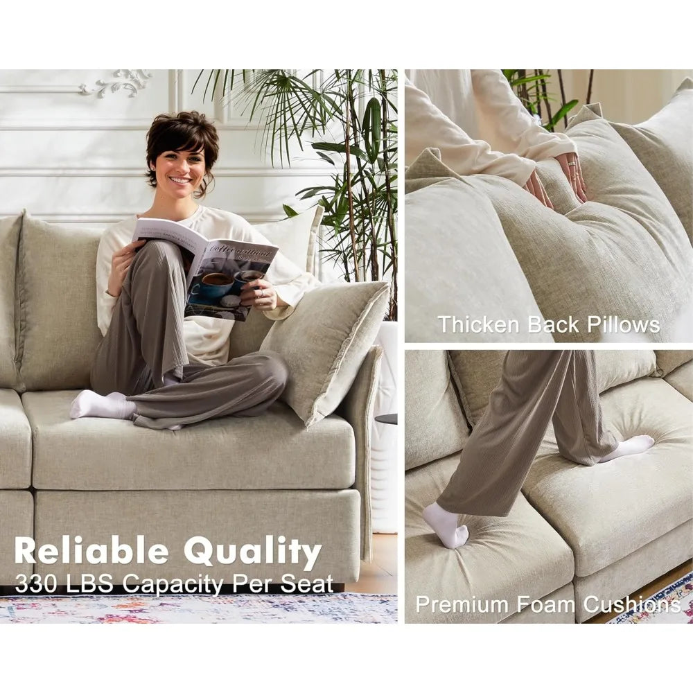 RBXC Oversized Accent Chair Upholstered Modern Sofa