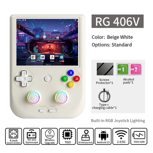 Anbernic RG406V Retro Handheld Game Console With 5500mAh Battery