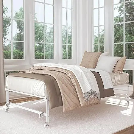 Milliard Daybed With Backrest And Pop Up Trundle Modern Frame