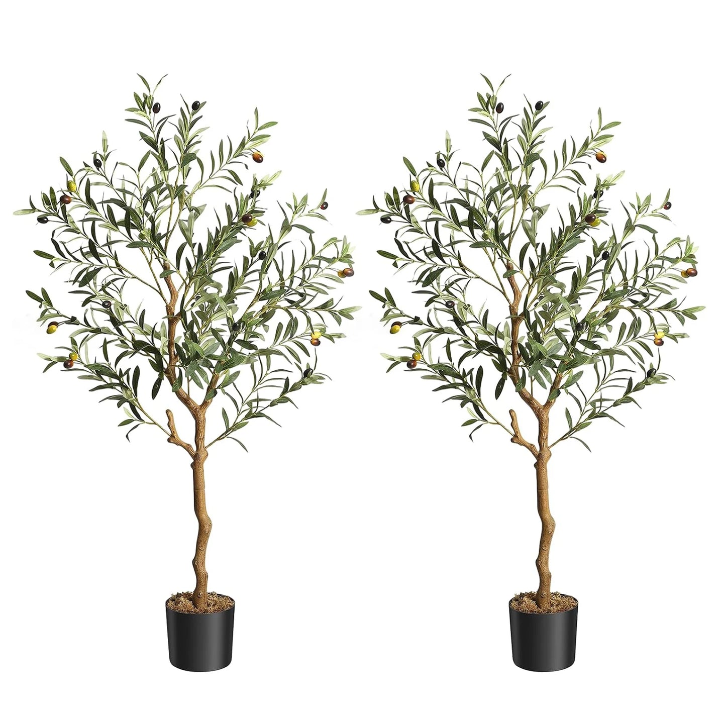 HiMIS Artificial Olive Tree In Pot For Home Bedroom Decor