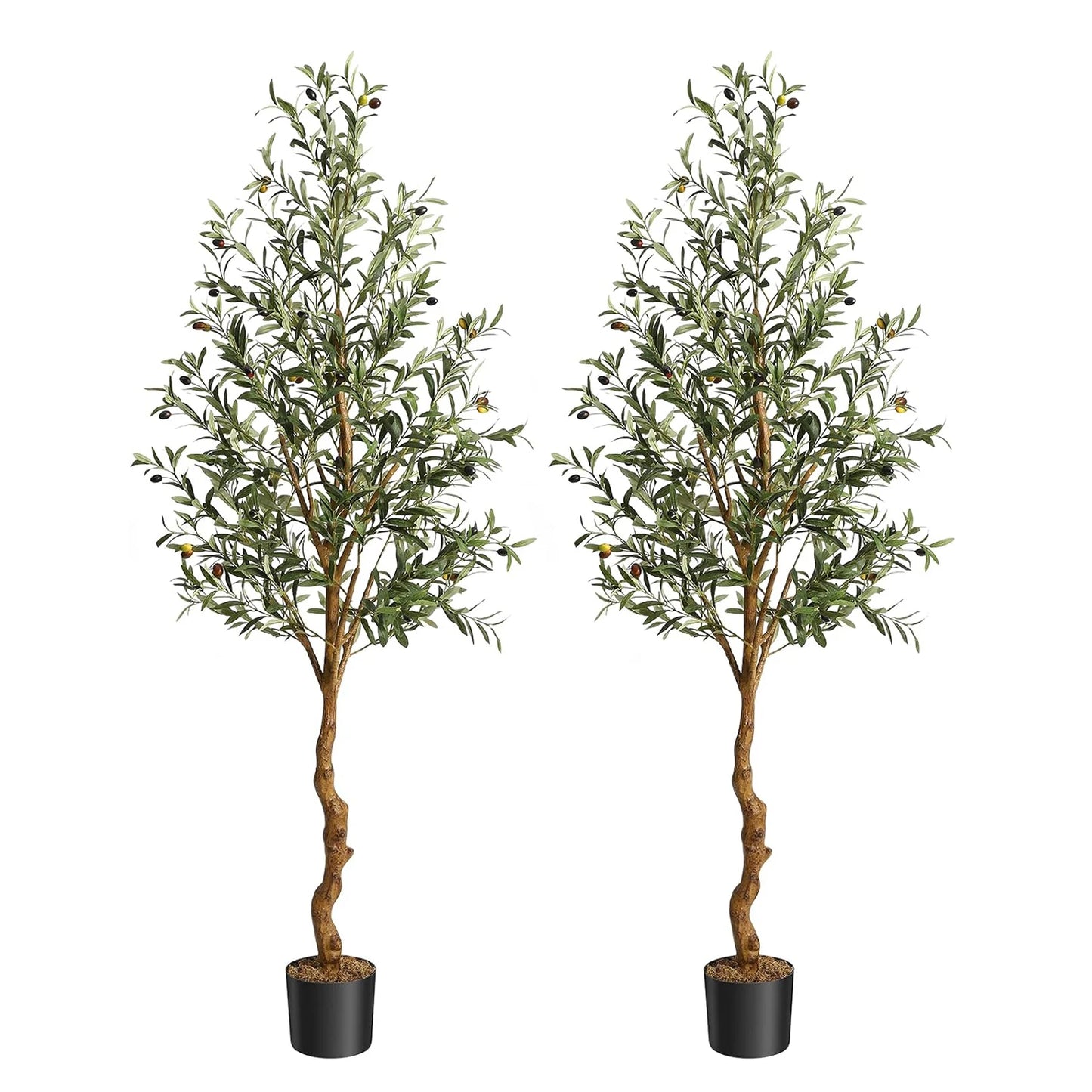 HiMIS Artificial Olive Tree In Pot For Home Bedroom Decor