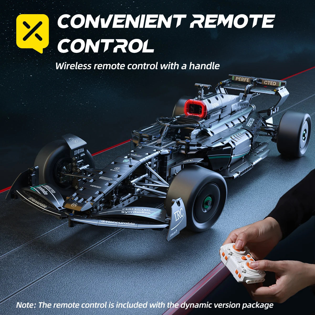 Kbox Formula Racing 1724PCS Building Block Toy Desktop Model